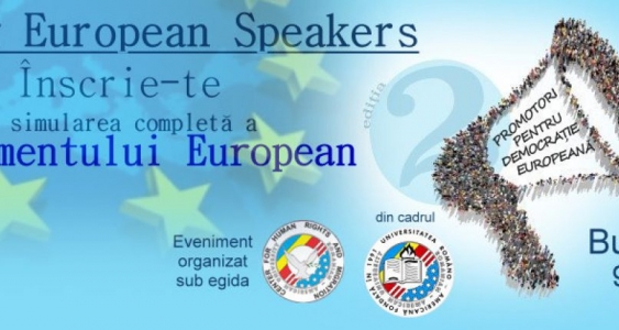 Simularea Parlamentului European - Young European Speakers